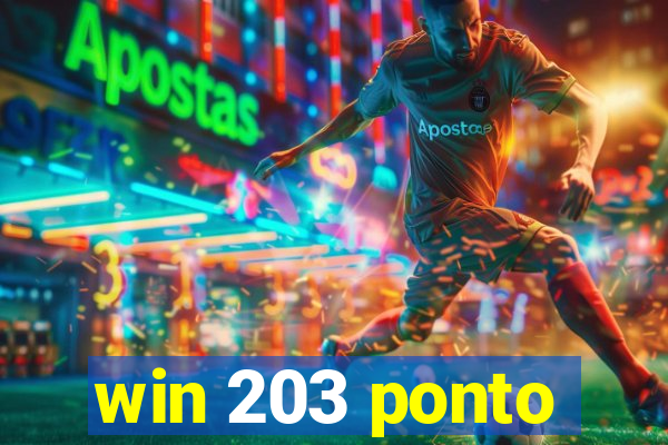 win 203 ponto